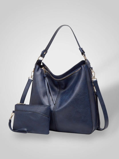 Freia Women's Leather Detachable Strap Handbag, view 14