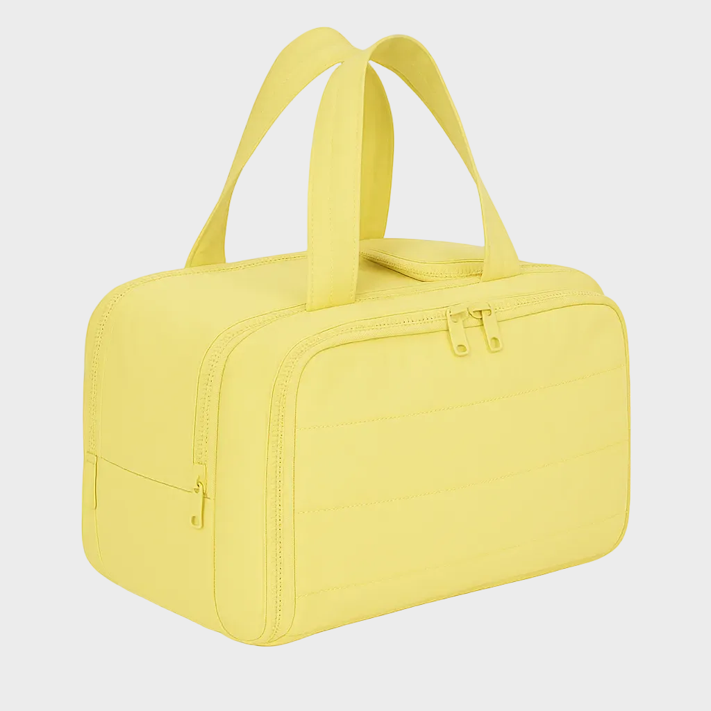 Ella Women's Wide Opening Taslan Toiletry Bag, view 11