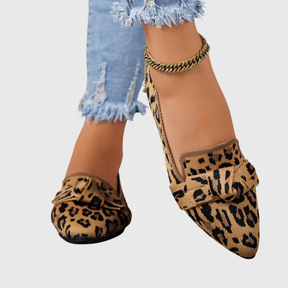 Marissa Women's Tiger Print Loafers, view 2