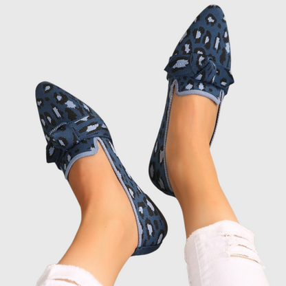 Marissa Women's Tiger Print Loafers, view 4