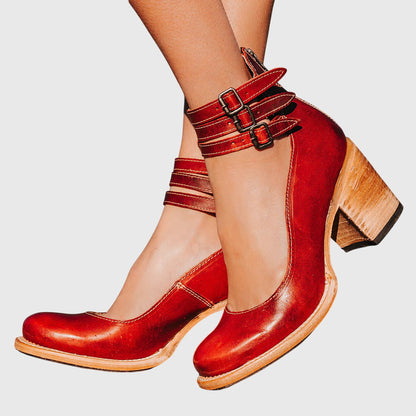 Clementine Women's Block Heel Western Boots, view 5