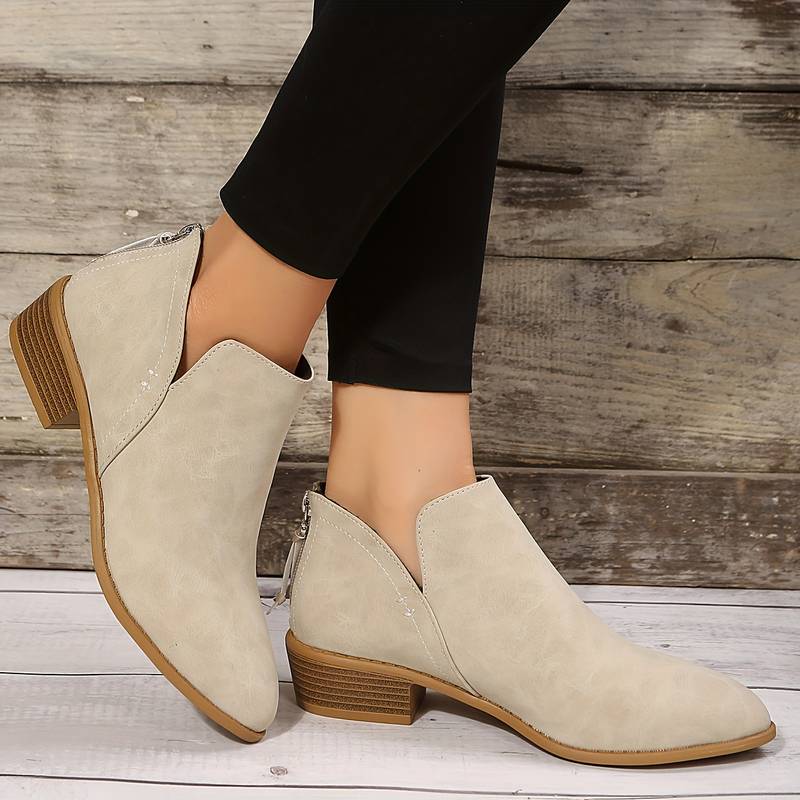 Wynn Women's Low Heel Ankle Boots, view 3