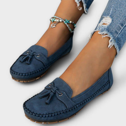 Nellie Women's Slip On Fabric Loafers, view 1