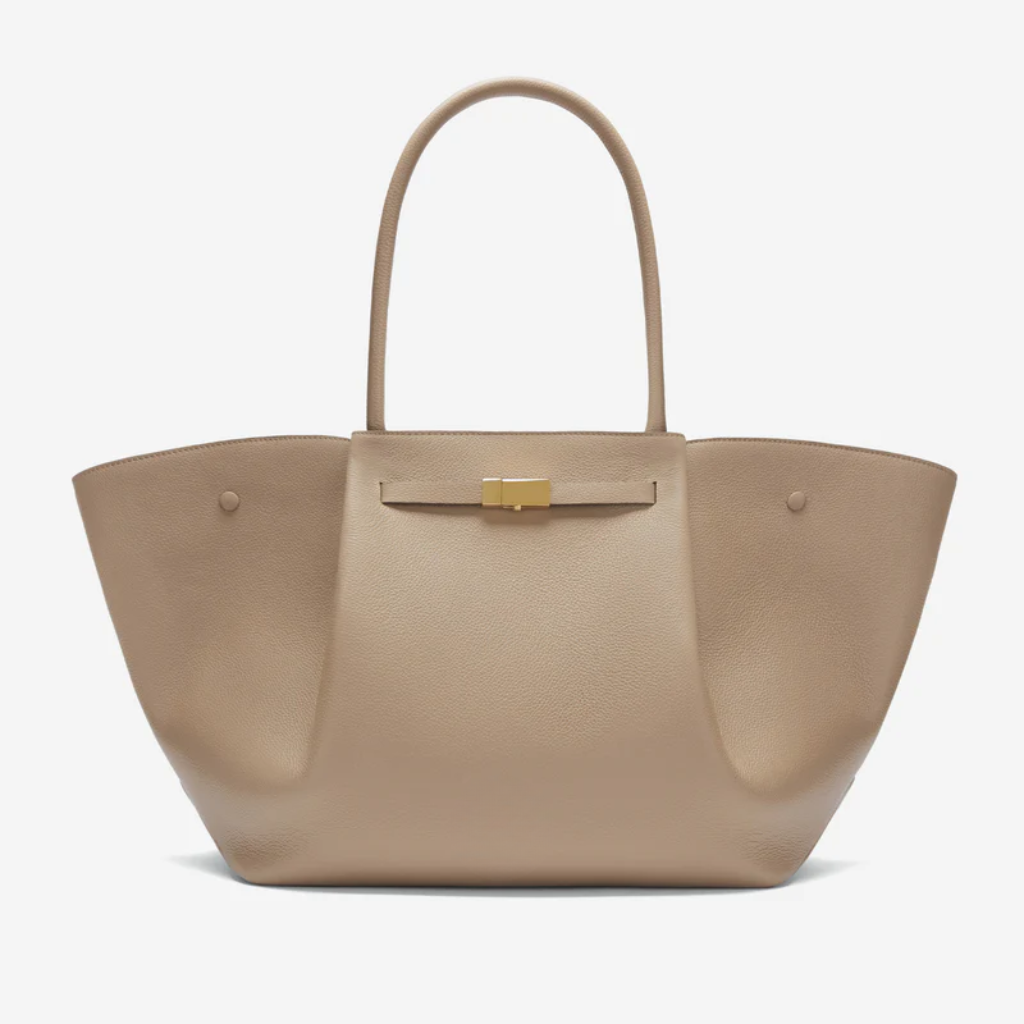 Milan Women's Leather Belted Handbag, view 8