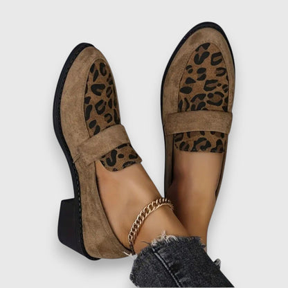 Brunika Women's Leopard Print Loafers, view 1