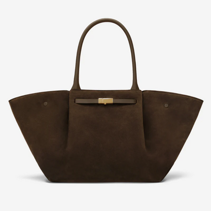 Milan Women's Leather Belted Handbag, view 10