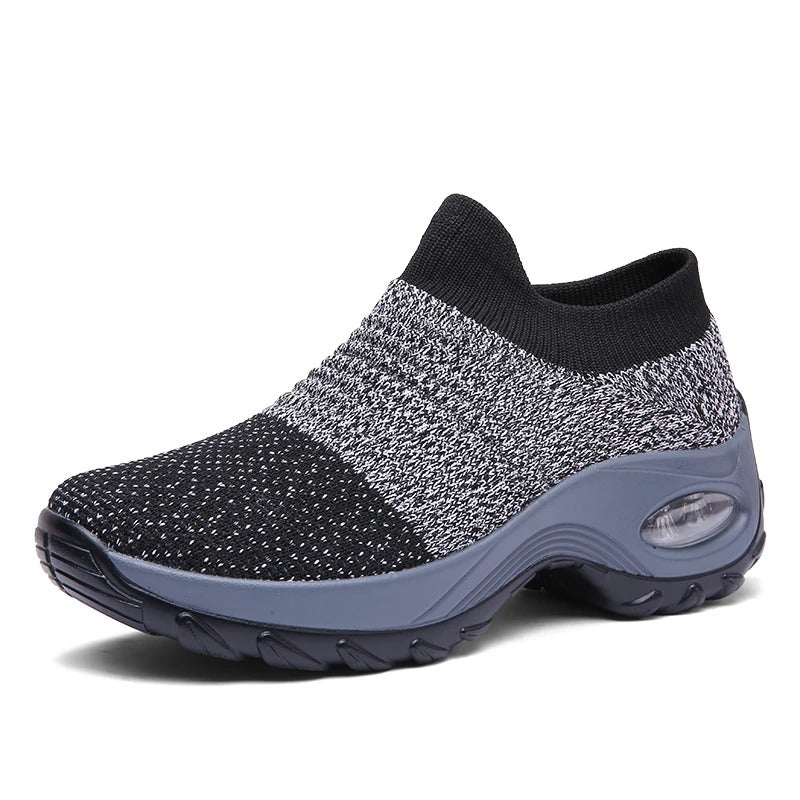 Pearl Women's Knit Slip On Trainers, view 5