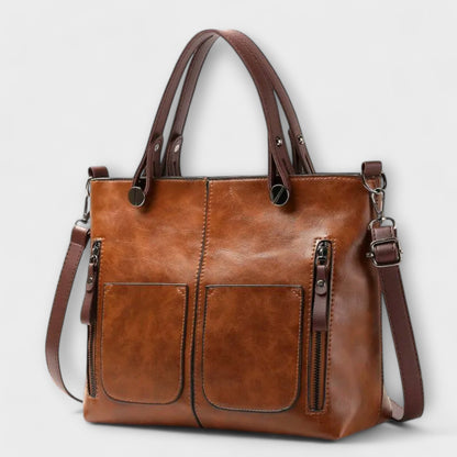 Eline Women's Classic Leather Handbag, view 1