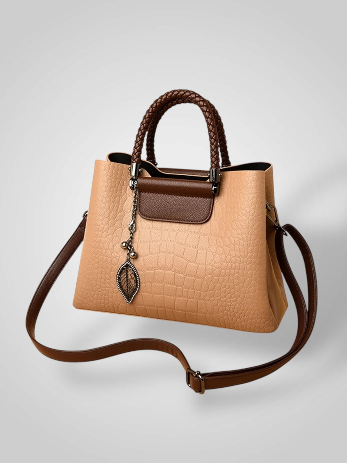 Franzil Women's Faux Leather Shoulder Bag, view 3