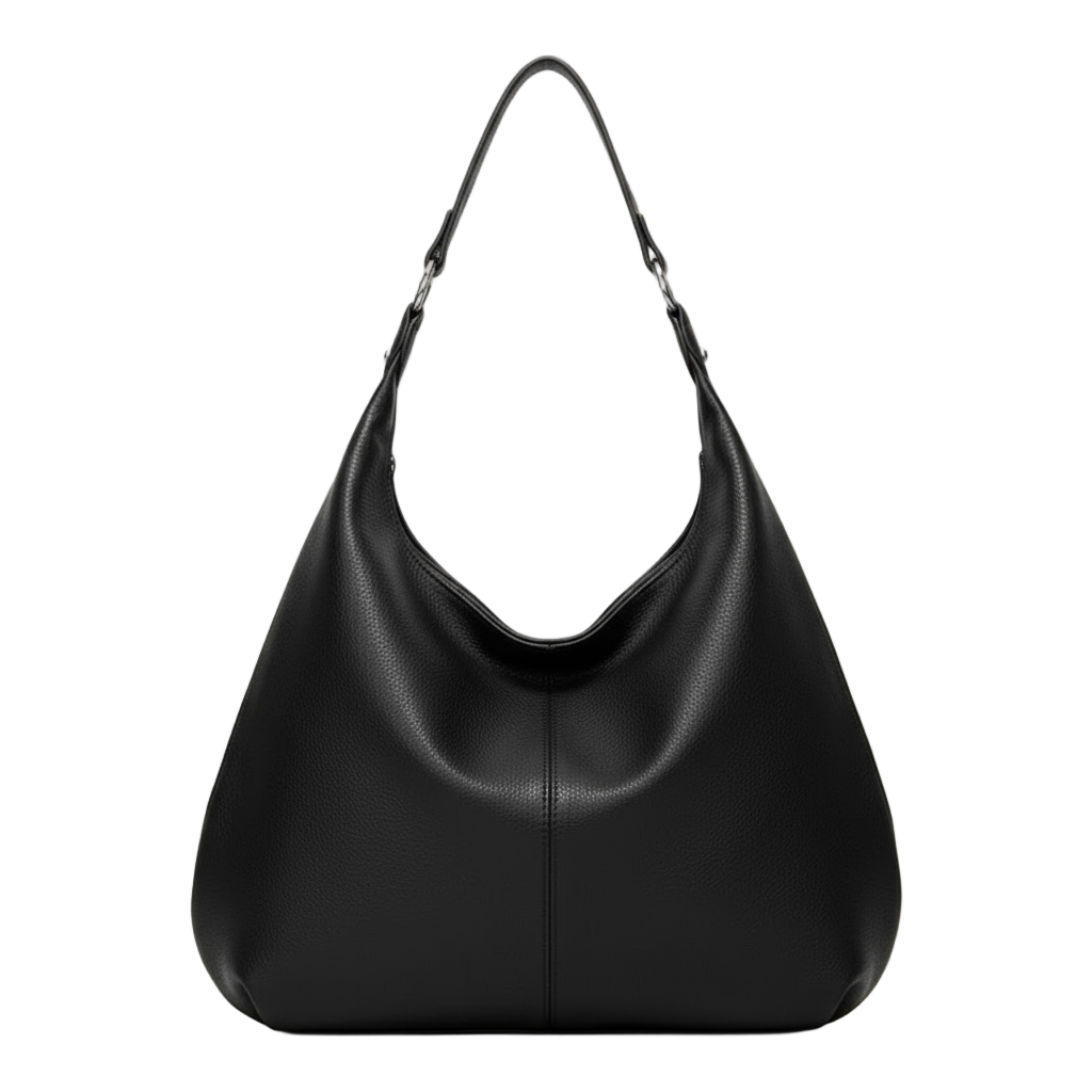 Women's Hobo Bag with Minimalist Vegan Leather