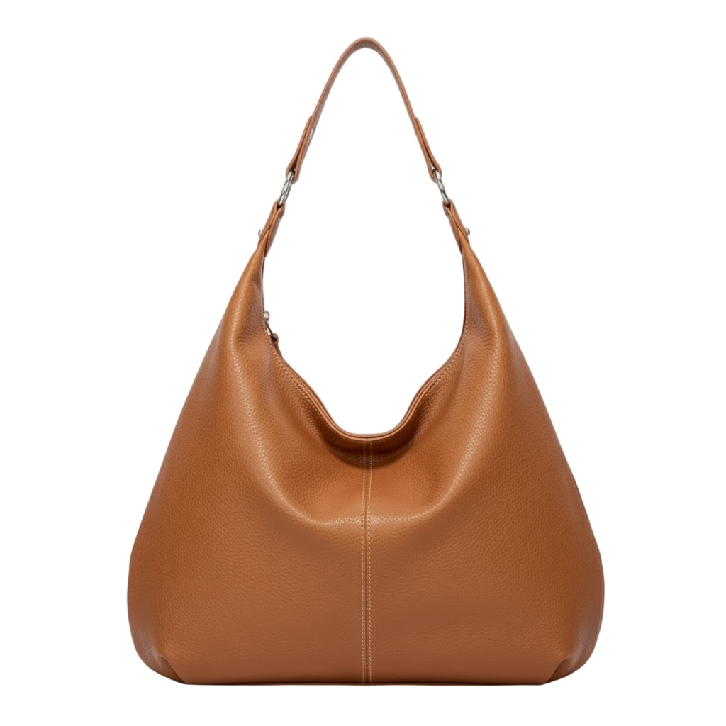 Women's Hobo Bag with Minimalist Vegan Leather