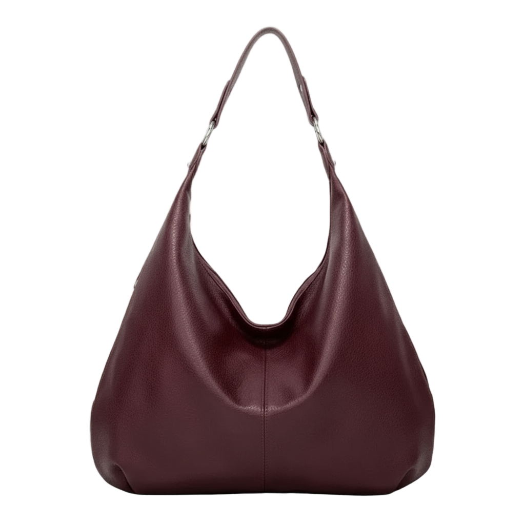 Women's Hobo Bag with Minimalist Vegan Leather