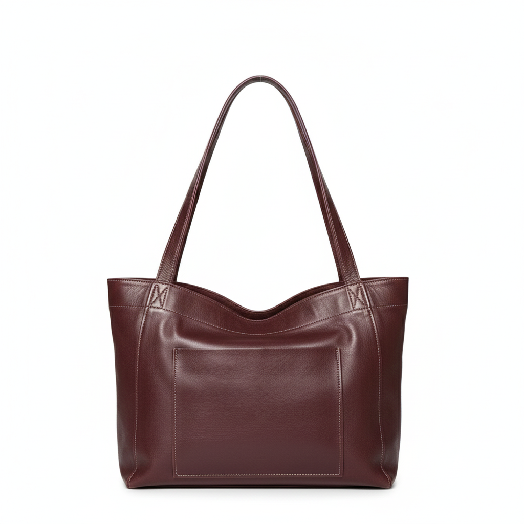 Women's Handbag with Authentic Vintage Leather