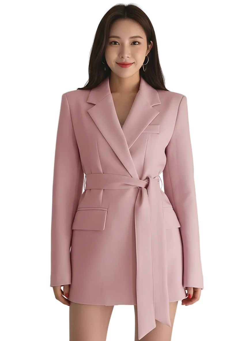 Women's Blazer Dress with Long Sleeves