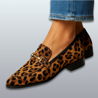 Leona Women's Classic Fabric Loafers, view 2