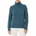 Women's Turtleneck Sweater with Warm Knit