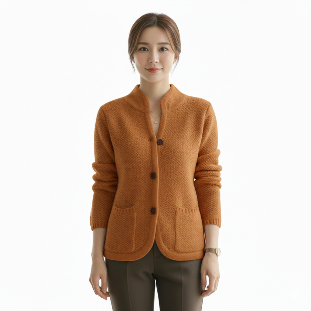 Women's Cardigan with Soft and Refined Style