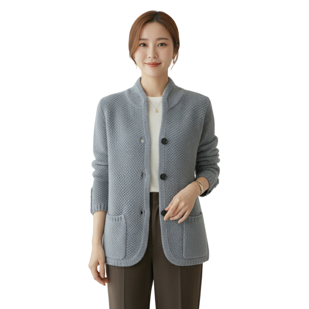 Women's Cardigan with Soft and Refined Style