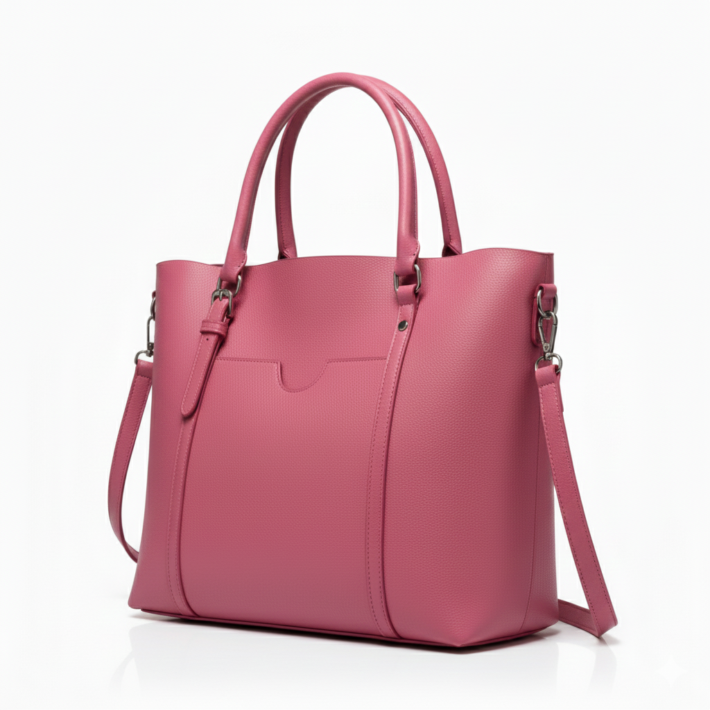 Women's Shopper Bag with Large Capacity and Functional Design