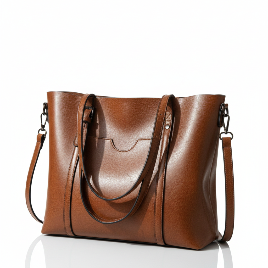 Women's Shopper Bag with Large Capacity and Functional Design