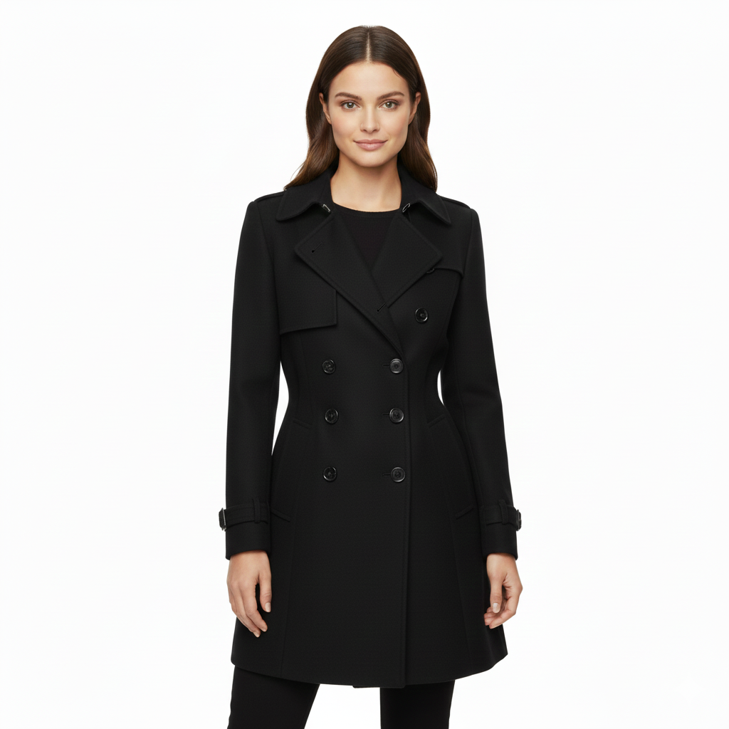 Women's Coat with Modern Cut for Every Occasion
