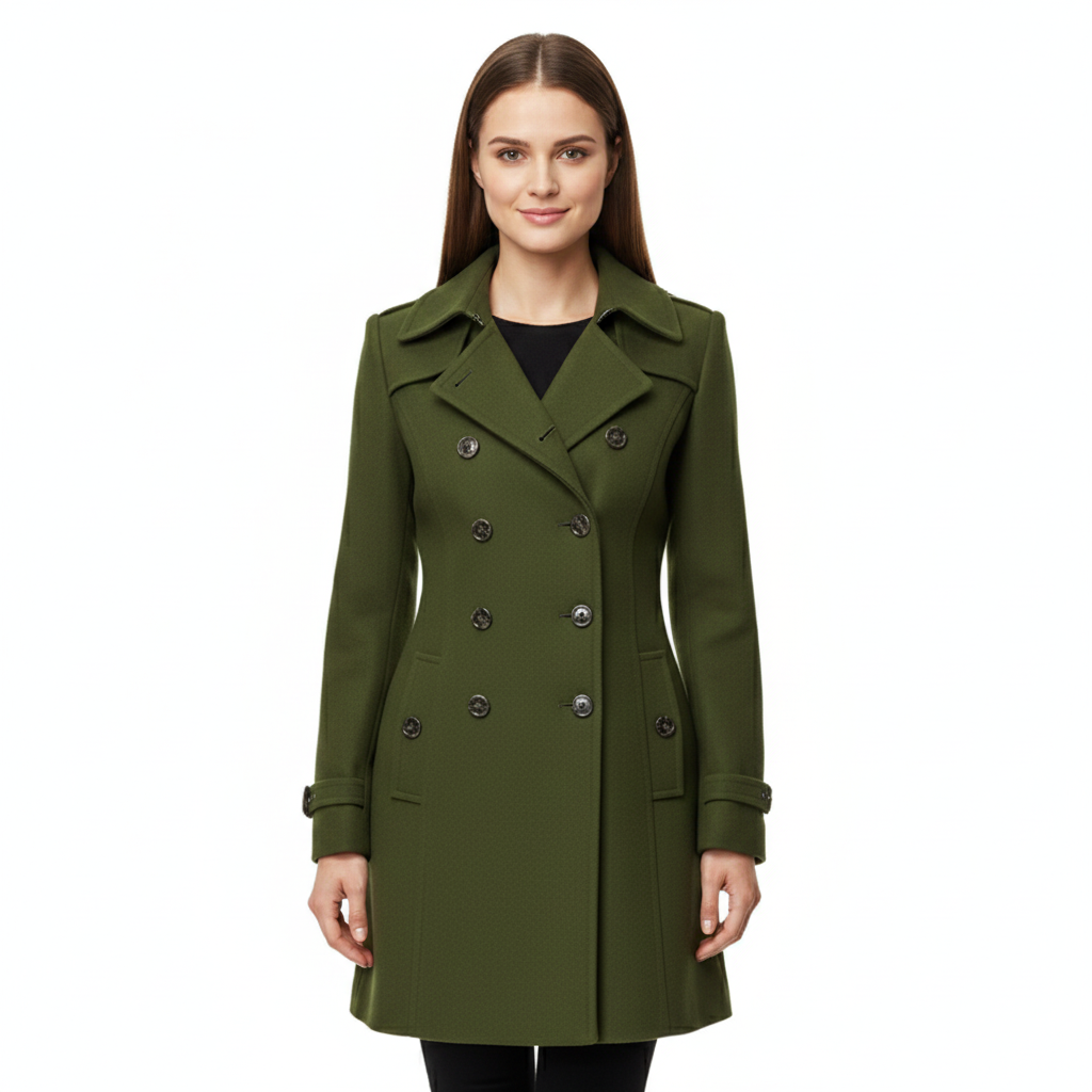 Women's Coat with Modern Cut for Every Occasion