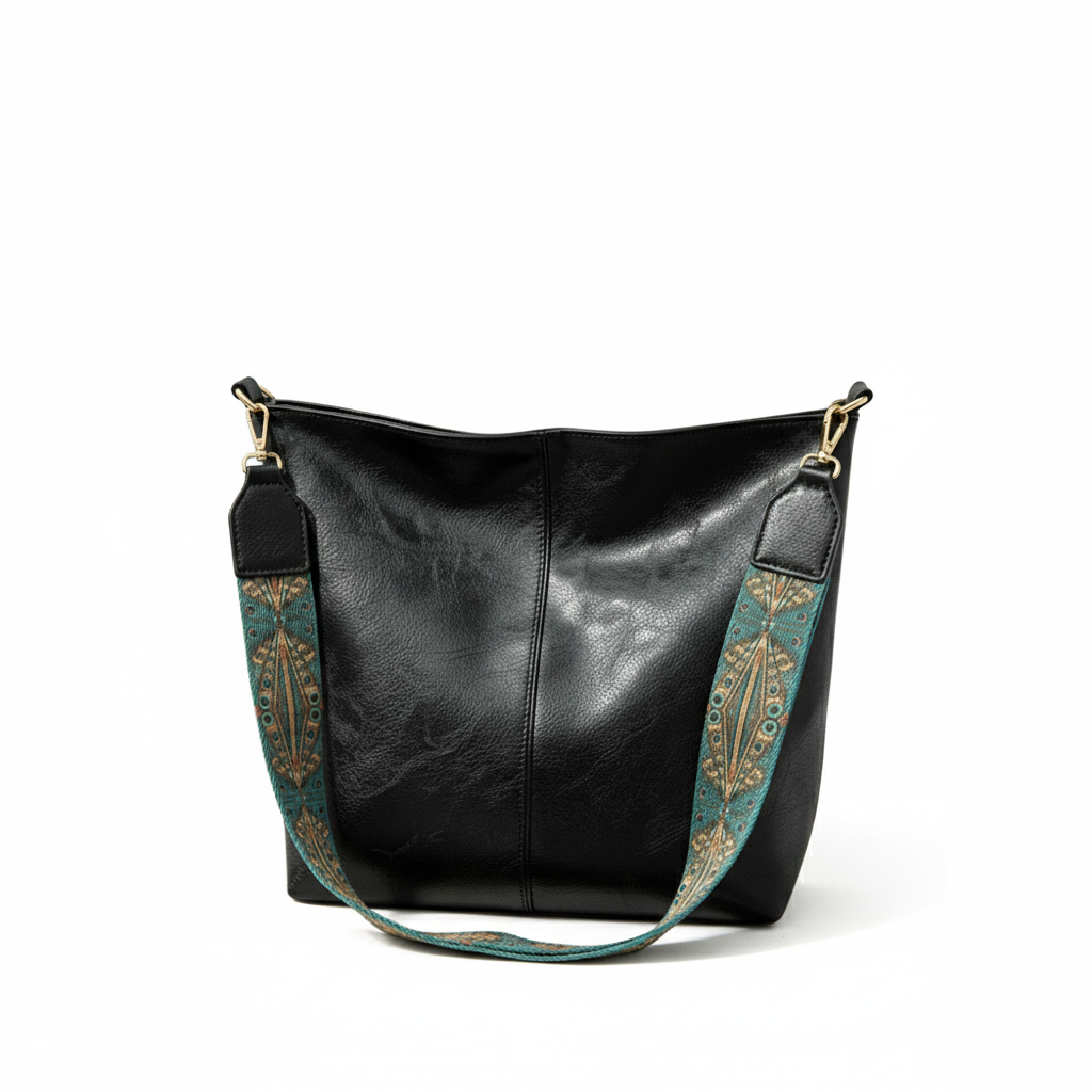 Women's Shoulder Bag Made of Vintage Leather