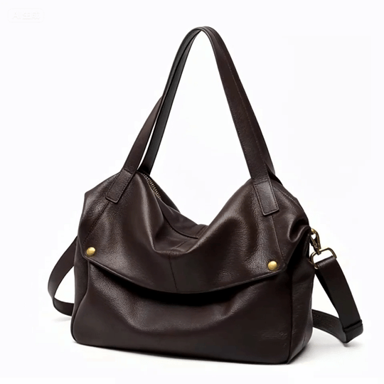 Adriani Women's Cowhide Zip Tote Bag, view 10
