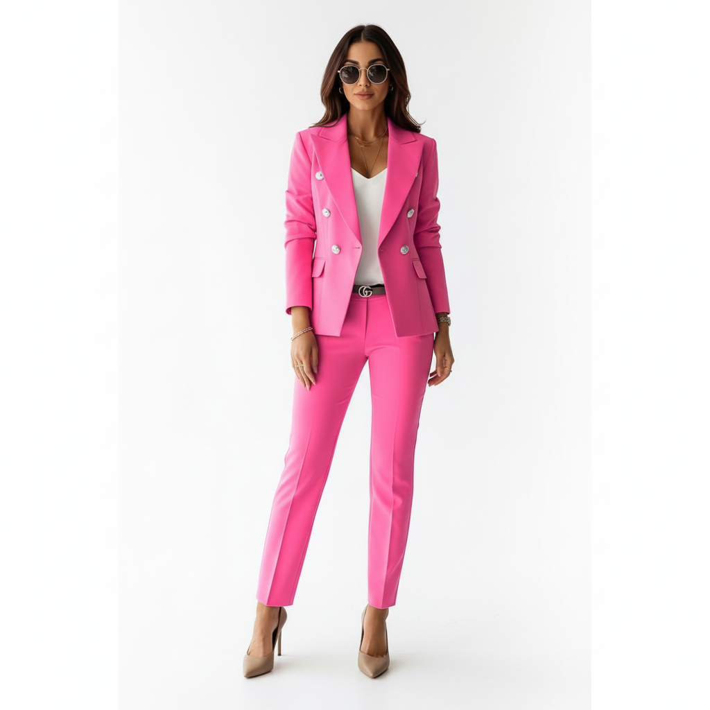 Women's Suit with Blazer and Tailored Pants