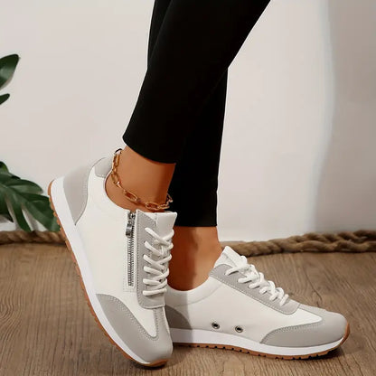 Mariella Women's Lace Up Platform Trainers, view 2
