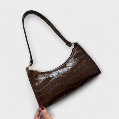 Bella Women's Leather Look Handbag, view 3