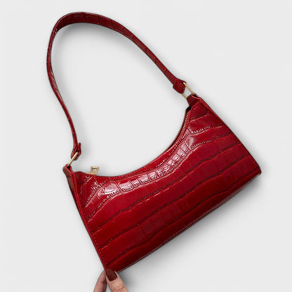 Bella Women's Leather Look Handbag, view 6