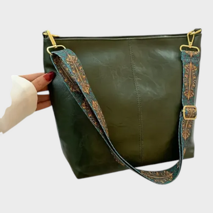 Demetra Women's Faux Leather Handbag, view 6