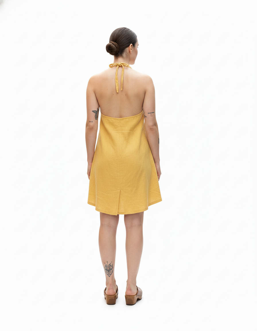 Women's Dress in Yellow