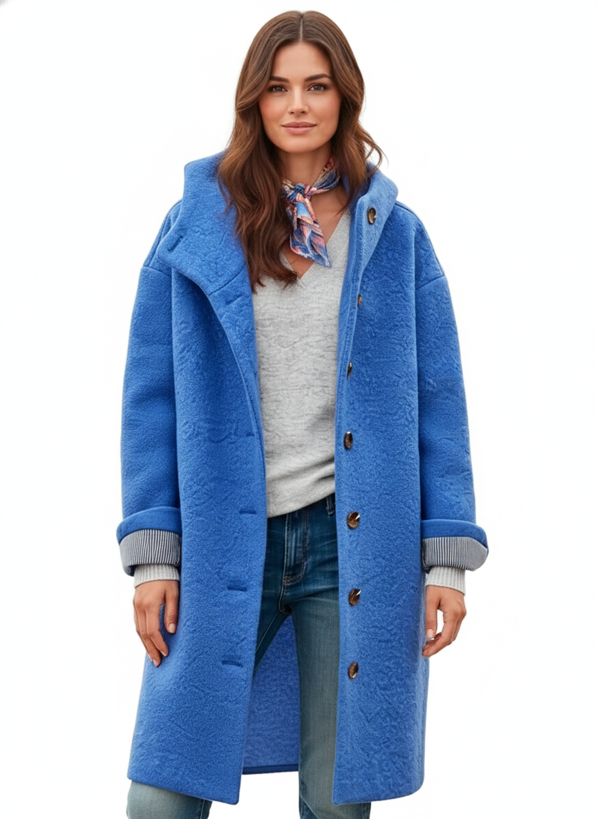 Women's Coat Made of Wool for Winter