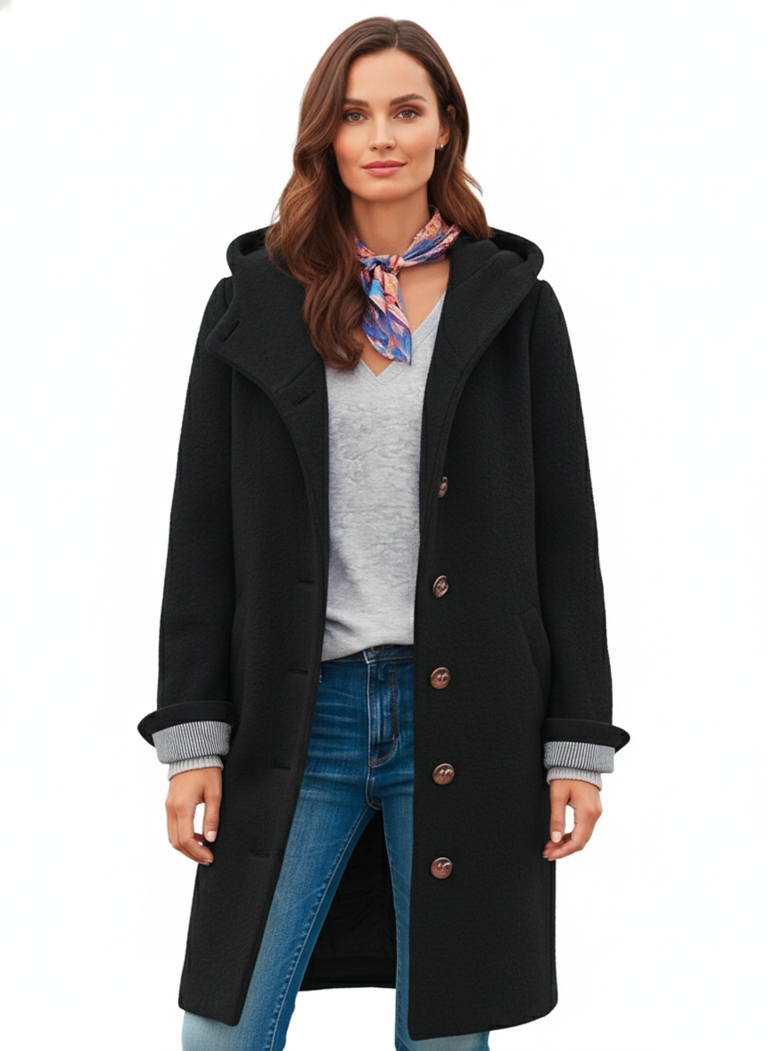 Women's Coat Made of Wool for Winter