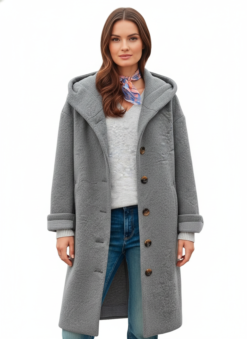 Women's Coat Made of Wool for Winter