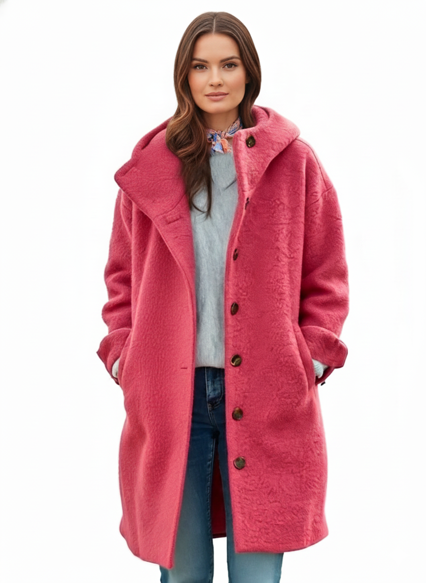 Women's Coat Made of Wool for Winter
