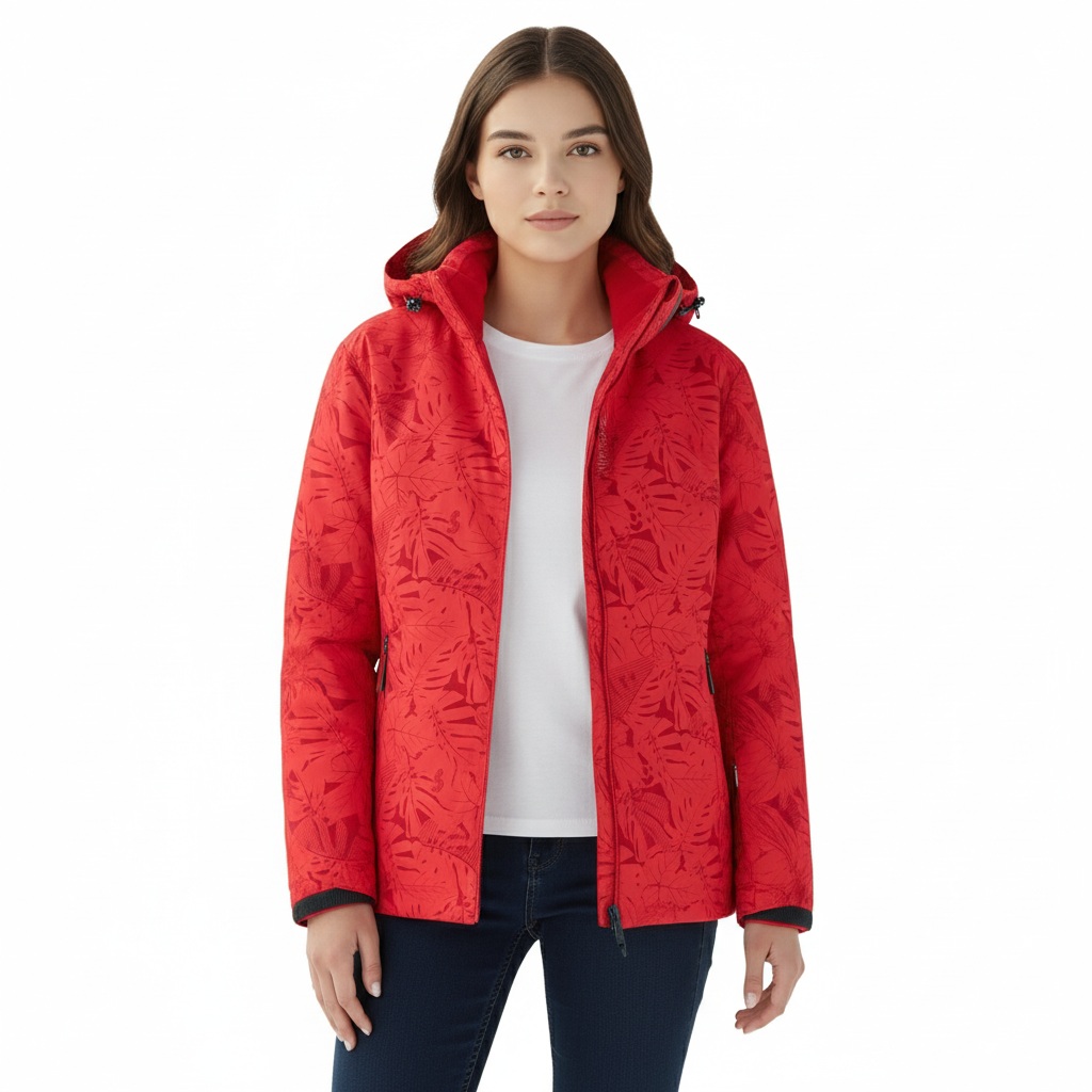 Women's Jacket with Waterproof, Windproof, and Thermal Insulation