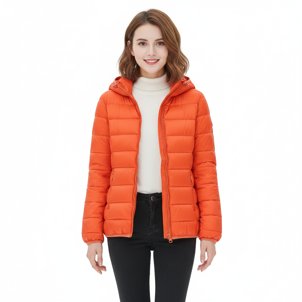 Women's Ultralight Waterproof Jacket with Removable Hood