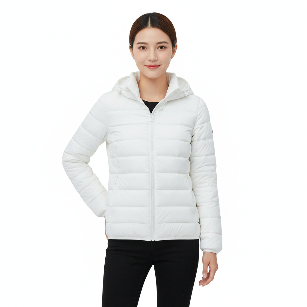 Women's Ultralight Waterproof Jacket with Removable Hood