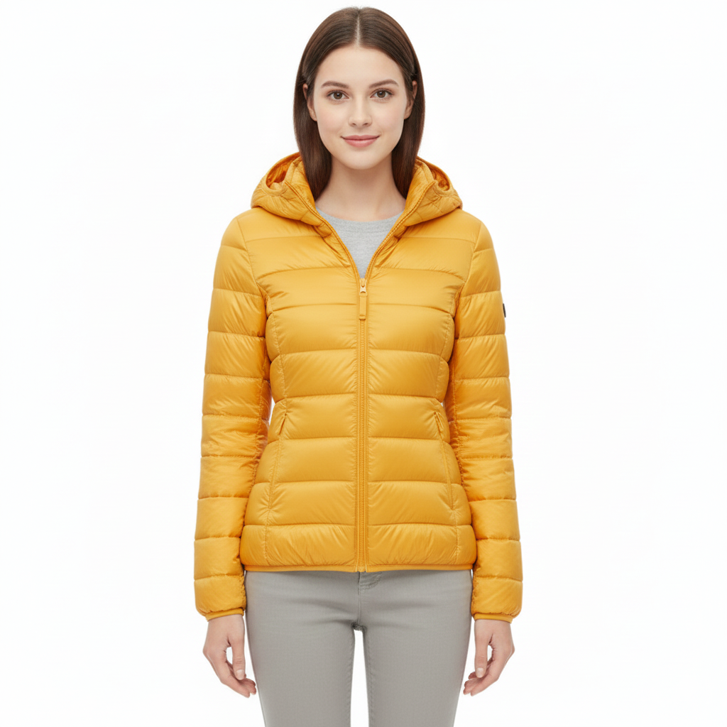 Women's Ultralight Waterproof Jacket with Removable Hood