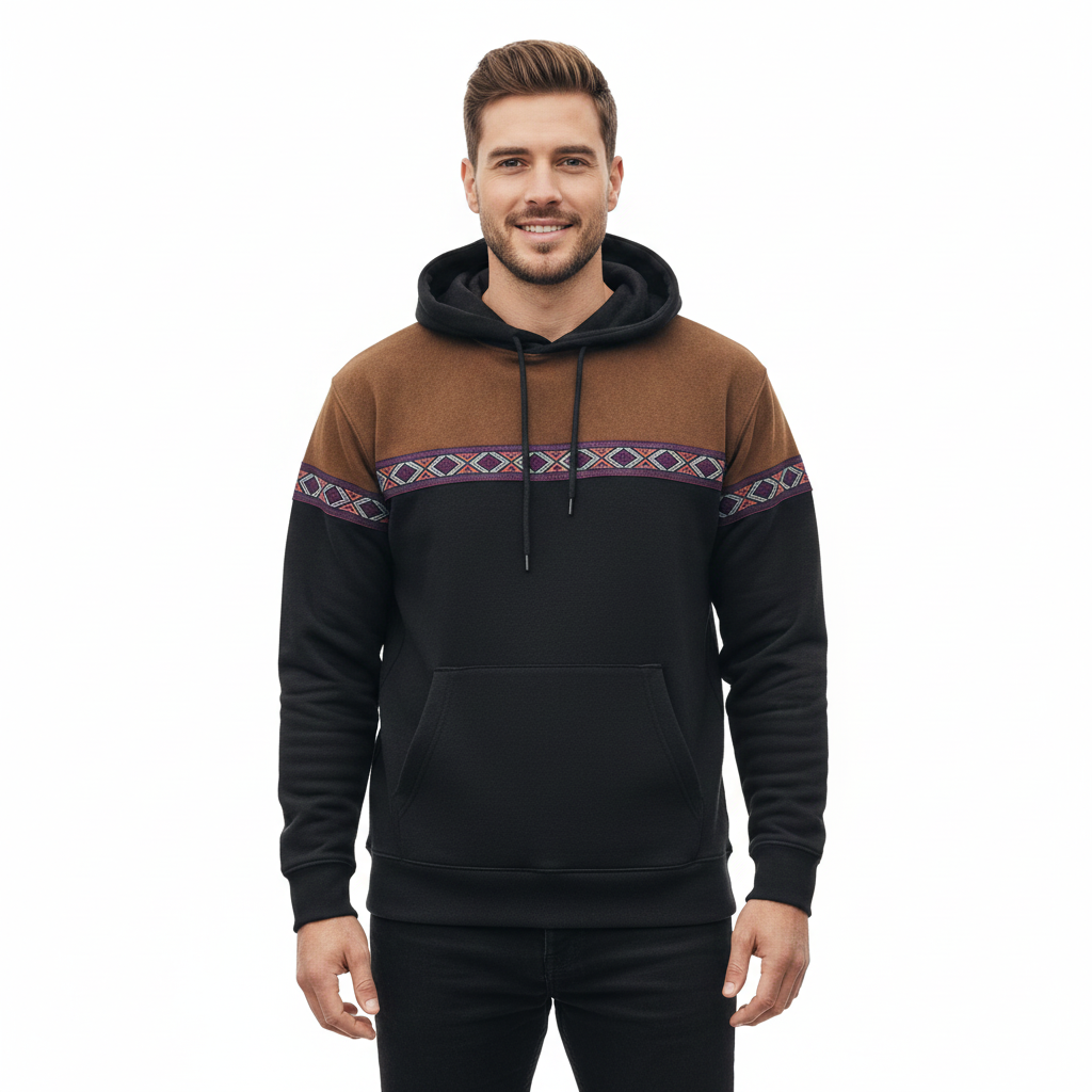 Men's Vintage Sweater with Long Sleeves in Timeless Style