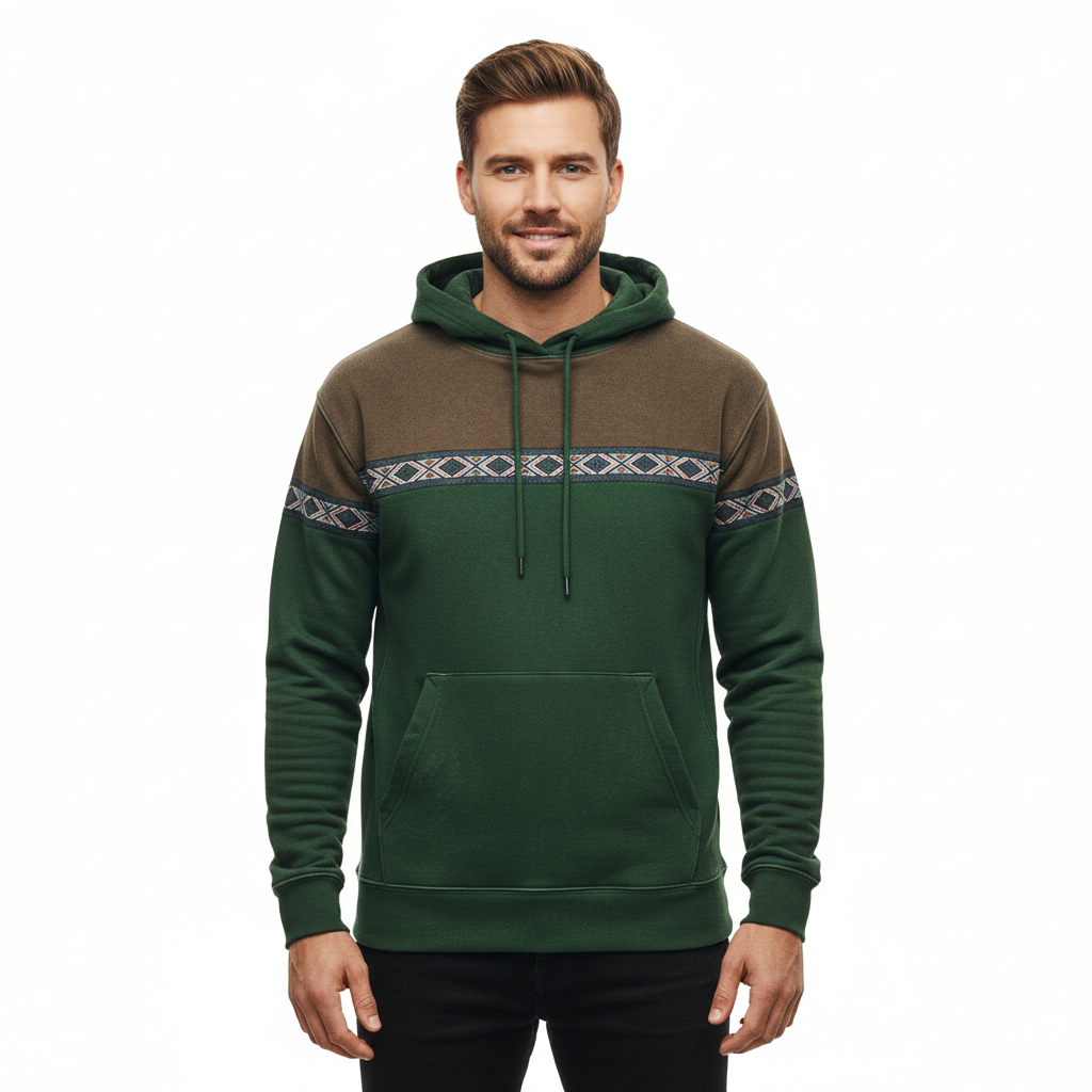 Men's Vintage Sweater with Long Sleeves in Timeless Style