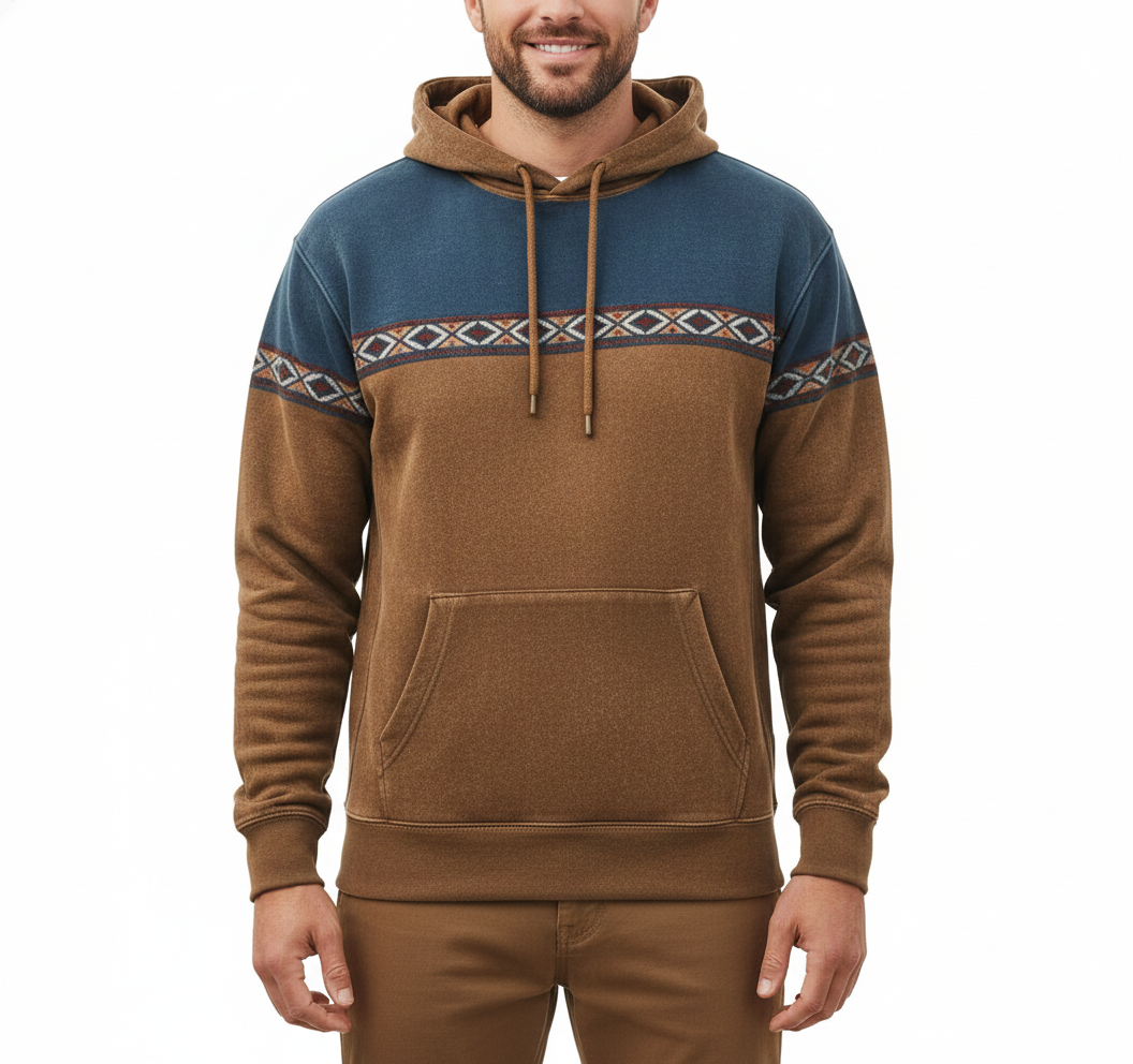 Men's Vintage Sweater with Long Sleeves in Timeless Style