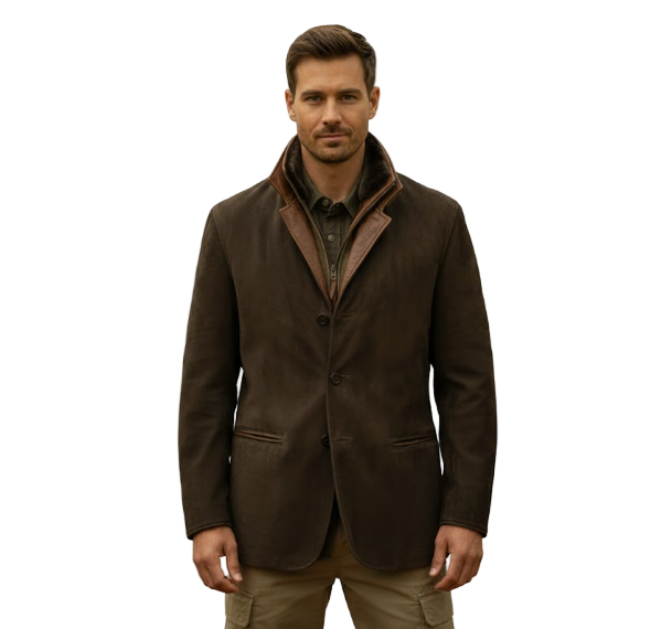 Men's Vintage Leather Jacket with Timeless Style