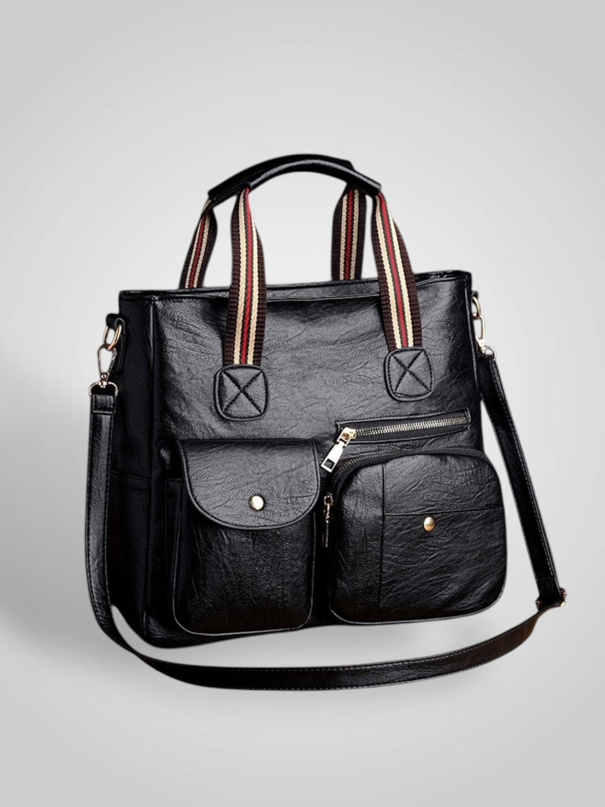 Lumi Women's Retro Removable Strap Handbag, view 2