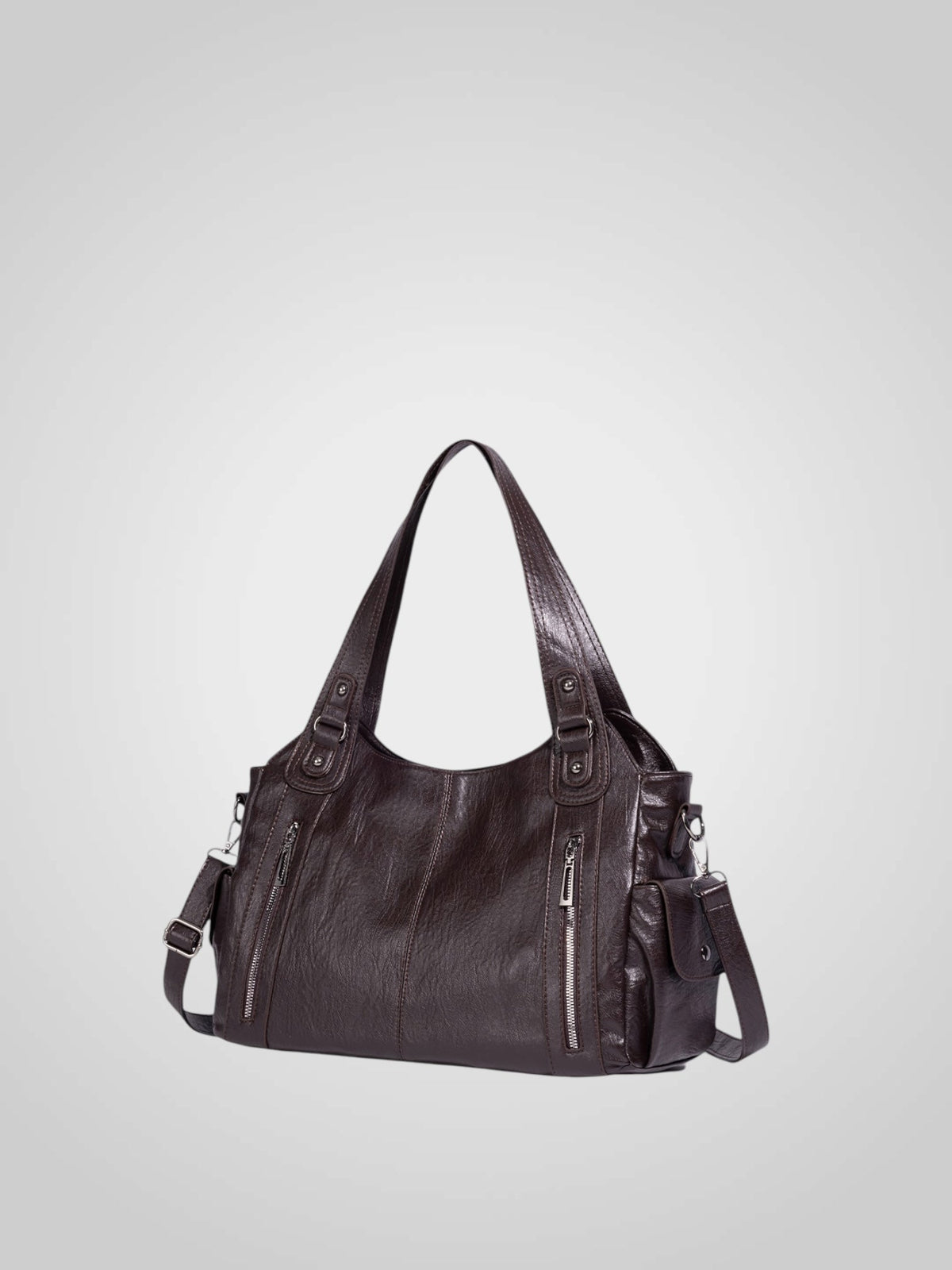 Bibi Women's Multi Pocket Zip Tote Bag, view 17