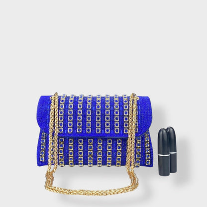 Stellina Women's Chain Shoulder Bag, view 8
