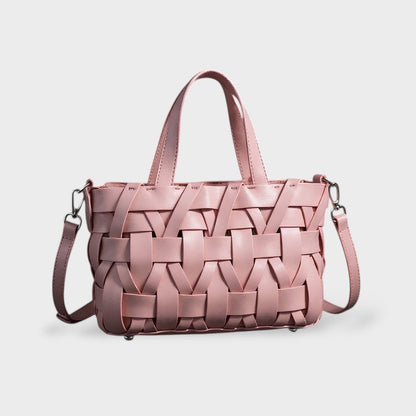 Annita Women's Woven Top Handle Handbag, view 10